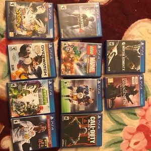 ALL THESE GAMES FOR 60 DOLLARS OR BUY SEPERATLY